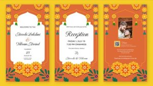 Videohive Indian Creative Wedding Invitation Openers template preview