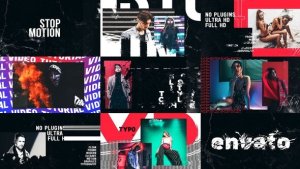 Videohive Stop Motion Opener Openers template preview
