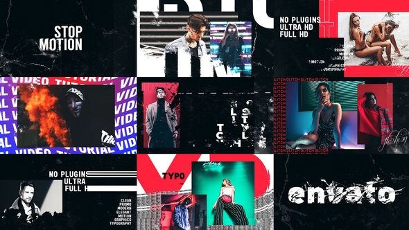 Videohive Stop Motion Opener Openers template preview