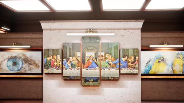 Videohive Museum And Art Gallery Slideshow Product Promo template preview