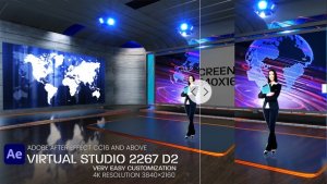 Videohive Virtual Studio 2267 D2 Broadcast-packages template preview