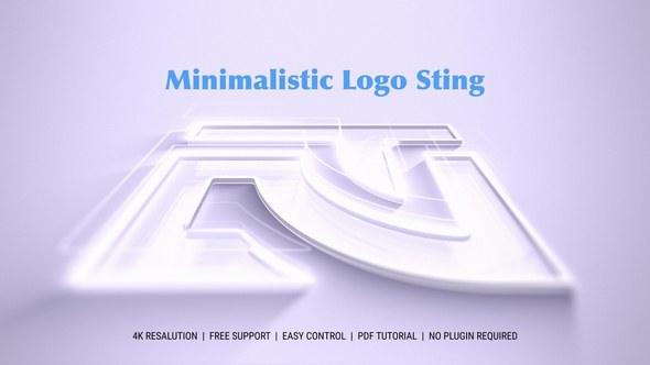 Videohive Minimal Logo 57144708 Logo Stings template preview