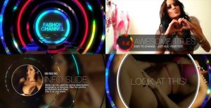 Fashion channel  - Broadcast Design Package Video Displays template preview