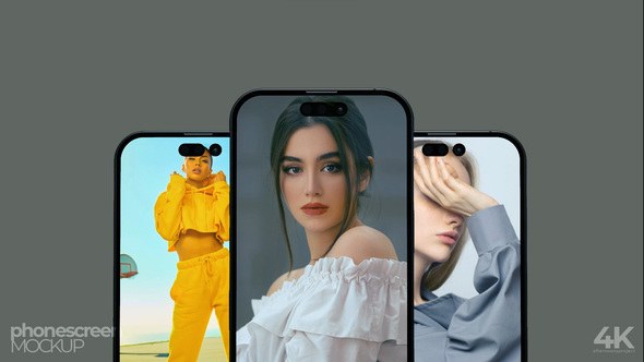 Videohive Phone Screen Mockup 50873263 Product Promo template preview
