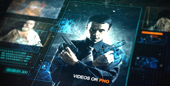 Videohive Action Slideshow Video Displays template preview