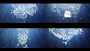 Videohive Water Splash Logo Pack Logo Stings template preview