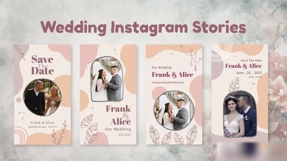 Videohive Wedding Instagram Stories 50950949 Video Displays template preview