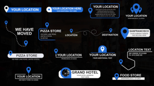 Videohive Location Titles 2.0 Elements template preview