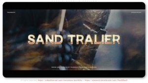 Videohive Sand Cinematic Trailer Openers template preview