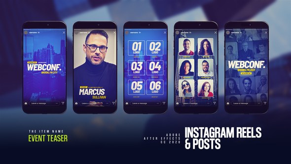 Videohive Event Teaser Instagram Reels Product Promo template preview