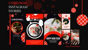 Videohive Christmas Instagram Product Promo template preview