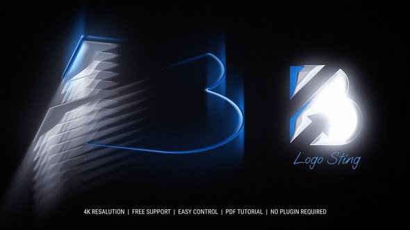 Videohive Light Logo 57236104 Logo Stings template preview