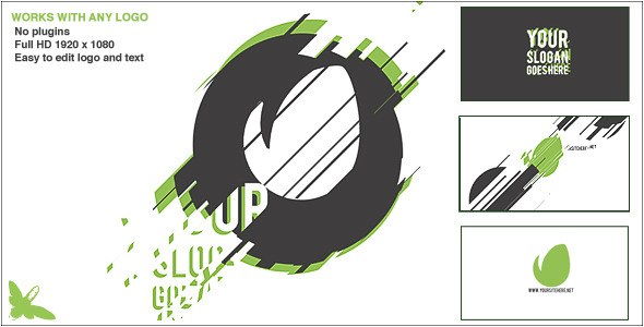 Videohive Graphic Reveal Logo Logo Stings template preview