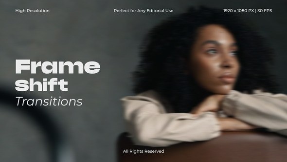 Videohive Frame Smooth Transitions Elements template preview