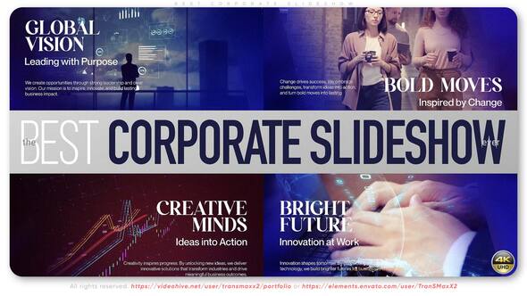 Videohive Best Corporate Slideshow Openers template preview