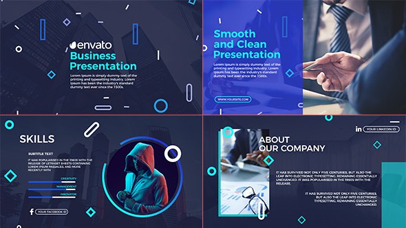 Videohive Business Presentation 20822179 Video Displays template preview