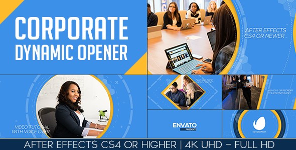 Videohive Corporate Dynamic Opener Openers template preview