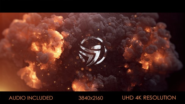 Videohive Fire Explosion Logo Reveal 48460256 Logo Stings template preview