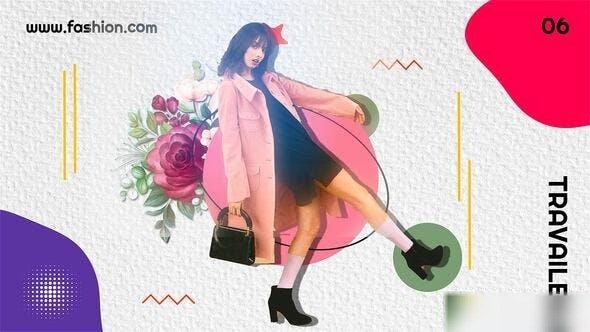 Videohive New Trend Fashion Slideshow Video Displays template preview