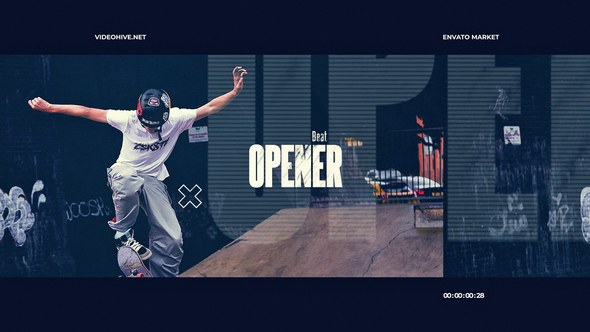 Videohive Beat Style Opener Openers template preview
