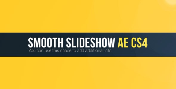 Videohive Smooth slideshow 8862556 Video Displays template preview