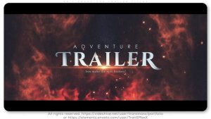 Videohive Epic Adventure Trailer Titles Openers template preview