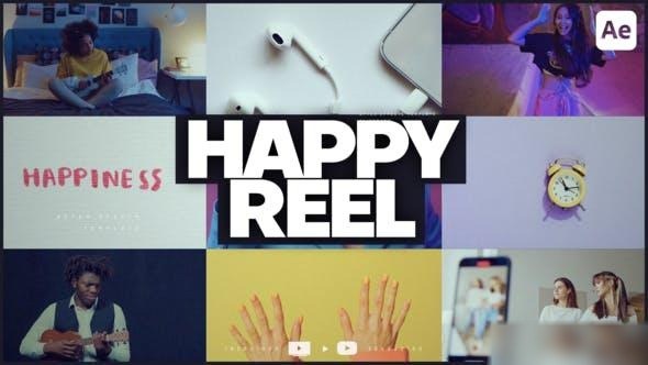 Videohive Happy Reel Openers template preview