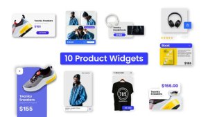 Videohive Product Promo Widgets Product Promo template preview
