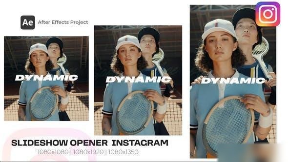Videohive Instagram Reels Dynamic Stomp Opener Openers template preview