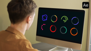 Videohive Circle Loading Animations Elements template preview