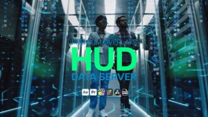 Videohive Premium Overlays HUD Data Server Elements template preview