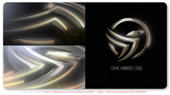 Videohive Dark Ambient Logo Logo Stings template preview