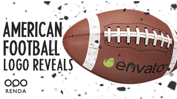 Videohive American Football Logo Reveals Logo Stings template preview