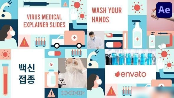 Videohive Virus Medical Explainer Scenes for After Effects Openers template preview