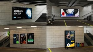 Videohive Billboard Mockups 58675126 Product Promo template preview