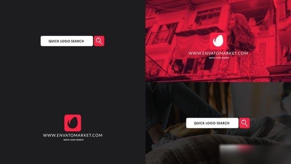 Videohive Quick Search Logo 45581258 Logo Stings template preview