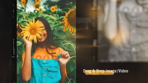 Videohive Cinematic Grunge Photo Slideshow Openers template preview