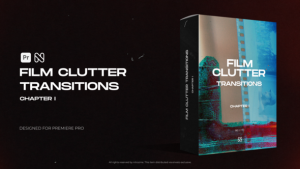 Film Clutter Transitions for Premiere Pro Premiere Pro template preview