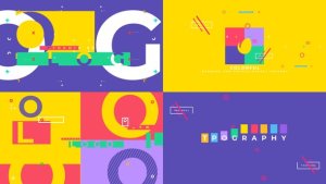 Videohive Logo Typo Opener Logo Stings template preview