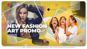 Videohive New Fashion Art Promo Broadcast-packages template preview