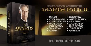 The Awards Pack II Video Displays template preview