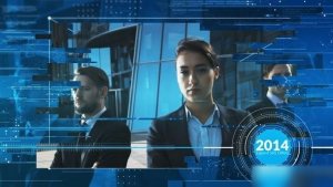 Videohive Hi-tech Corporate Timeline Openers template preview