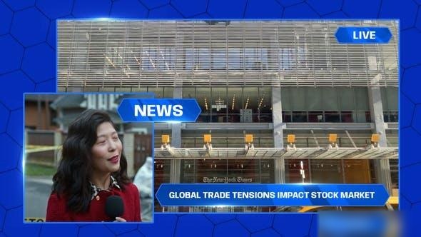 Videohive Breaking News: Latest Updates and Top Stories Elements template preview