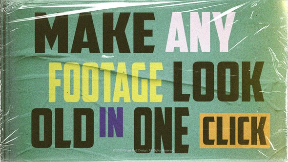 Videohive Vintage Overlay Elements template preview