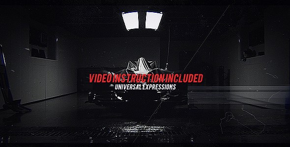 Videohive  Media Sequences Glitch Reel Video Displays template preview