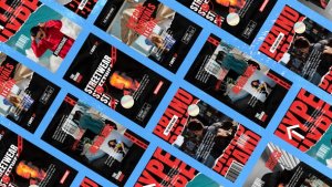Videohive Voster Hype Kinetic Typography Reels Product Promo template preview