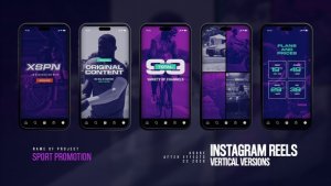 Videohive Sport Promotion Reels Product Promo template preview