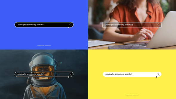 Videohive Search Bar Logo Reveal 55343491 Logo Stings template preview