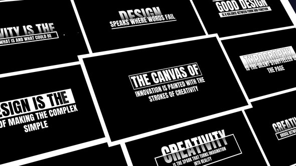 Videohive Text Animation 50062346 Titles template preview