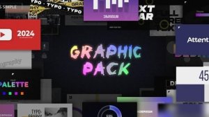 Videohive Graphic Pack for After Effects Elements template preview